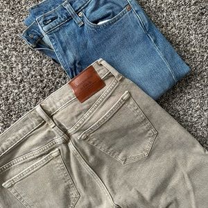 NWT - Tan Abercrombie & Fitch Slim Fit Jeans